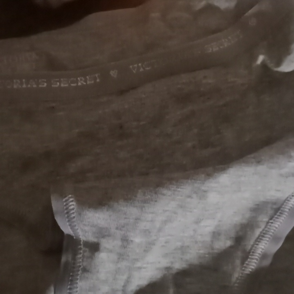 Panty size medium gray Victoria secret